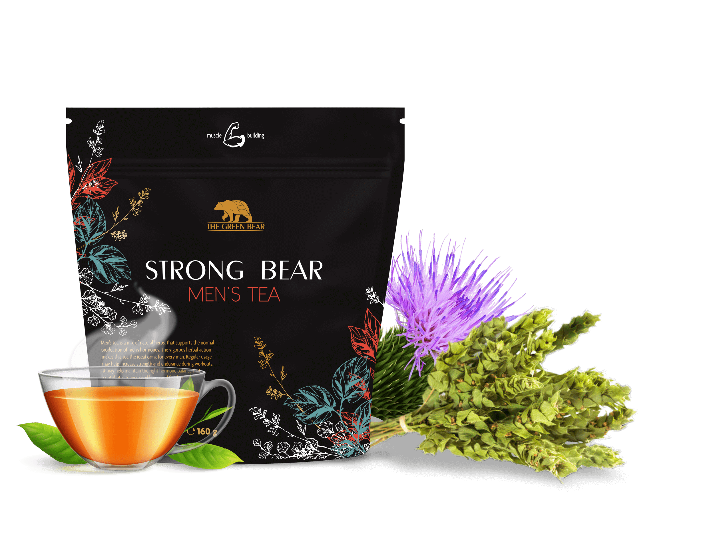  Strong Bear – Men’s Tea – билков микс за мъже